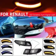 Dynamic LED Turn Light Signal For Renault Captur Kaptur Lutecia 13-16 Clio IV MK