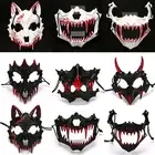 Look Costume Mask Mask Halloween Costume Props Face Skeleton Blood for Cosplay