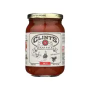 Hot Texas Salsa 1 Pound Grocery Pack Spicy Salsa for Dipping and Cooking