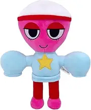 GUUZOGG Dandy's World Plush, 11 Inch Gigi Dandys World Plushies Toys, Soft Stuffed Figure Doll for Fans, Stuffed Horror Game Figure Toy for Kids Boys Girls and Adult