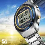 CASIO卡西歐 數位/指針 歡慶經典 CASIO WATCH 50TH 手錶50周年紀念 經典復刻 藍牙 電波 太陽能電力 TRN-50SS-2A_39.1MM