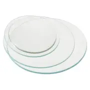1Set 60/70/90/100mm Dia Watch Glass Beaker Cover Smooth Edges Chamfered Arc