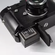 Wood Wooden L Hand Grip Holder + Alloy Baseplate For Leica M240 M246 M262 Camera