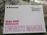 2012 KAWASAKI NINJA 250R OWNERS MANUAL EX250JC P/N 99987-1691