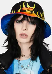 [RIPNDIP] Welcome To Heck Reversible Bucket Hat