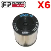 6 x 2040V10 Genuine Racor Fuel Filter - 900 Series 2040N-10, FS20402, 2020-TM