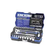 24 Pcs of Kincrome 1/4" Drive LOK-ON Socket Set - Metric & Imperial