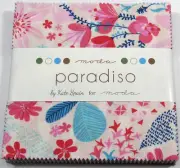 Paradiso Kate Spain 42pc Charm Pack Moda Fabrics Precut 5" Squares