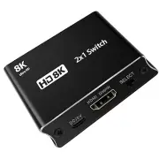 High Speed 48Gbps HDMI 2.1 Ultra HDMI HD 8K Switch Adapter For Xbox PS5