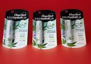 Lot of 3 Chapstick Total Hydration-Hemp Seed Oil Infused Lip Care - Sealed