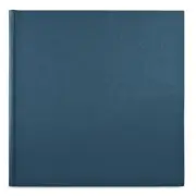 Large Format Album "Wrinkled", 30 X 30 CM, 80 White Pages, Blue
