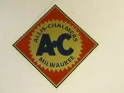 Allis Chalmers Diamond Orange 2 1/2 inch Decal NEW