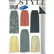 Simplicity Sewing Pattern 2554 Skirt Quick Easy Misses Size 10-22