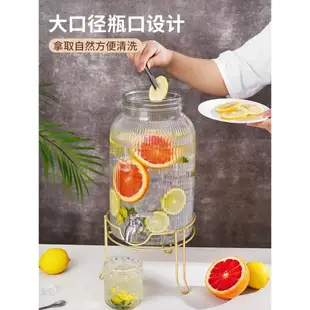 泡酒玻璃瓶帶龍頭啤酒桶水果茶飲料青梅調酒罐果汁網紅可樂桶容器