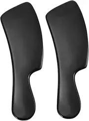 Ipetboom Pack Natural Ox Horn Scraping Board Gua Sha Tool Massage Acupoint Massager Enhance Circulation Relaxation
