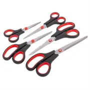 Stainless Steel Scissors 5pc Set - Black