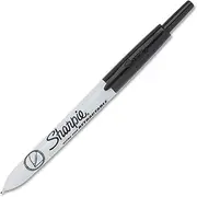 Sharpie Retractable Ultra Fine Point Tip Permanent Marker, Black, EA - SAN1735790