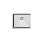 Nano Coated Single Bowl Kitchen Sink - R10 Corner - Stainless Steel - 550mm