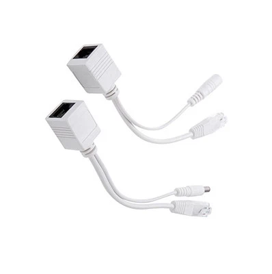 Power Over Ethernet Passive PoE Adapter Injector + Splitter Kit PoE Cable U8