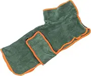 Cechoayuu Dog Bathrobe Coral Fleece Absorbent Quick Dry Pet Robe (S)