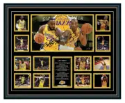 LA's Finest Kobe Bryant & Lebron James Signed Limited Edition Framed Memorabilia