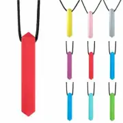 Kid Adults Chewlery Gem Necklace Autism ADHD Biting Sensory Chew Teething Toy AU