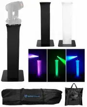 (1) Totem Light Stand+Black+White Scrims For Martin Rush MH 7 Hybrid