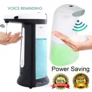 Automatic Liquid Foam Soap Dispenser 400ML Handfree Touchless IR Sensor IPX3 USB