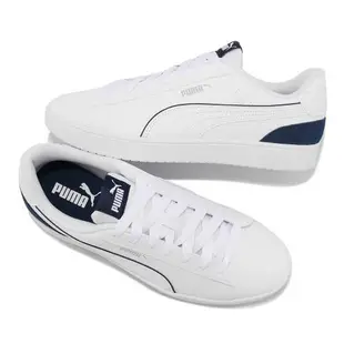 Puma 休閒鞋 Rickie Classic Plus 男鞋 白 藍 皮革 低筒 小白鞋 經典 39601301