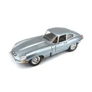 Bburago Licensed 1:18 Scale Jaguar E -Type Coupe 1963 Diecast Model Car Silver