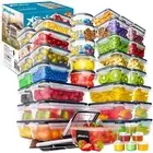 Stelive 56PCs Airtight Food Storage Containers, BPA-Free Clear Pantry Storage