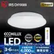 【Iris Ohyama】日本IRIS 3-6坪 LED 遙控 調光調色 吸頂燈 天花板燈（小雪CL8DL-5.1） _廠商直送