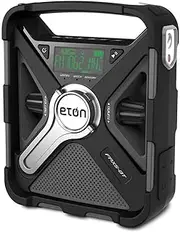 Eton Ultimate Camping AM/FM/NOAA Radio with S.A.M.E Technology, Smartphone Charging, Bluetooth, Giant Ambient Light and Solar Panel, NFRX5SIDEKICK