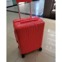 在飛比找Yahoo!奇摩拍賣優惠-RIMOWA日默瓦 旅行箱 登機箱 pc新款紅色  現貨