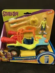 Imaginext Scooby-Doo SHAGGY & DUNE BUGGY Vehicle Playset Surfboard Fisher Price