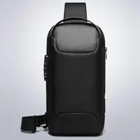 在飛比找momo購物網優惠-【MoonDy】男生包包 單肩包 防盜胸包 韓國包包 側背包