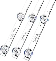 SCPCKZETZN 3PCS 6LED 590mm LED Backlight Strip Fit for LG 32LB580 32LB562V 32LB650V 6916L-1841A 1842A DRT3.032_A B 6916L-2100A 2101A
