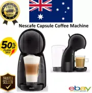 Nescafe Capsule Coffee Machine Compact Kitchen Pod Espresso Cappuccino Flat Whit