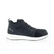 Reebok Work Fusion Flexweave Mid-Cut Composite Toe Mens Black Work Shoes