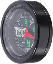 Abaodam Bicycle Compass Hiking Compass Navigation Mini Pocket Compass Camping Compass Outdoor Compass Hand Held Compass Drafting Compasses Compass for Watch Band Bulk Compass Black Plastic