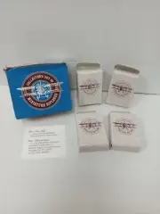 Collectors Set of Miniature Biplanes Readers Digest Die Cast Metal Toys