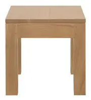 Amsterdam Solid Timber Lamp Table (Natural)