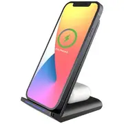 Comsol 15W Wireless Fast Charging Stand for iPhone + AirPods