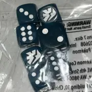 Pokémon Sun Moon Shining Legends Sealed set of Dice from Elite Trainer Box/121d
