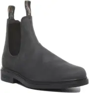 Blundstone 1308 Womens Leather Chelsea Ankle Boot In Rustic Black UK Size 3 - 7