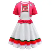 Kids Girls Zombies 3 Addison Cheerleader Cosplay Costume Dress - 3-4 Years