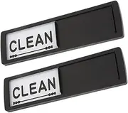 KOCKSHION 2 Pack Dishwasher Clean Dirty Sign Double-Sided Indicator for Easy Kitchen Management