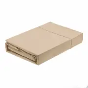 Taupe 1000TC Egyptian Cotton Fitted Sheet Pillowcase Set - No Flat Sheet