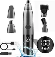 2025 Nose Hair Trimmer For Men Rechargeable Ear and Nose Hair Trimmer Portable