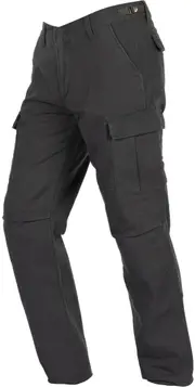 Helstons Cargo Motorcycle Textile Pants, grey, Size 30 for Men